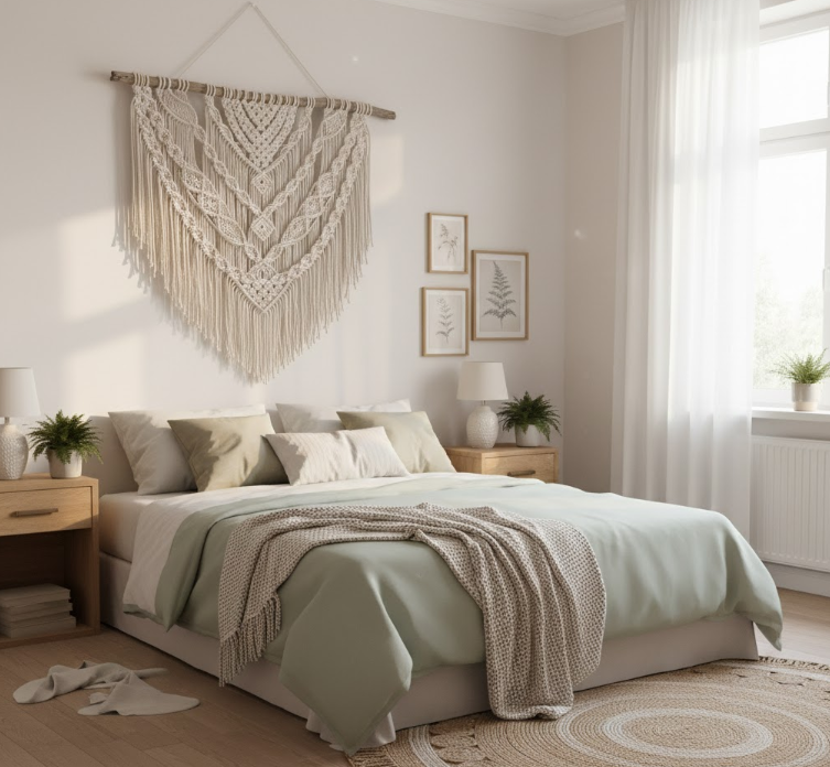 Hang a Macramé Wall Hanging