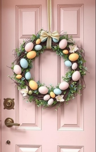 Hang a Spring Wreath 