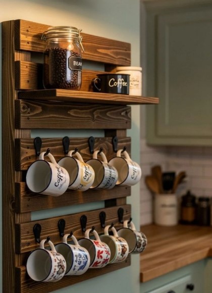 Hanging Coffee Mug Hooks