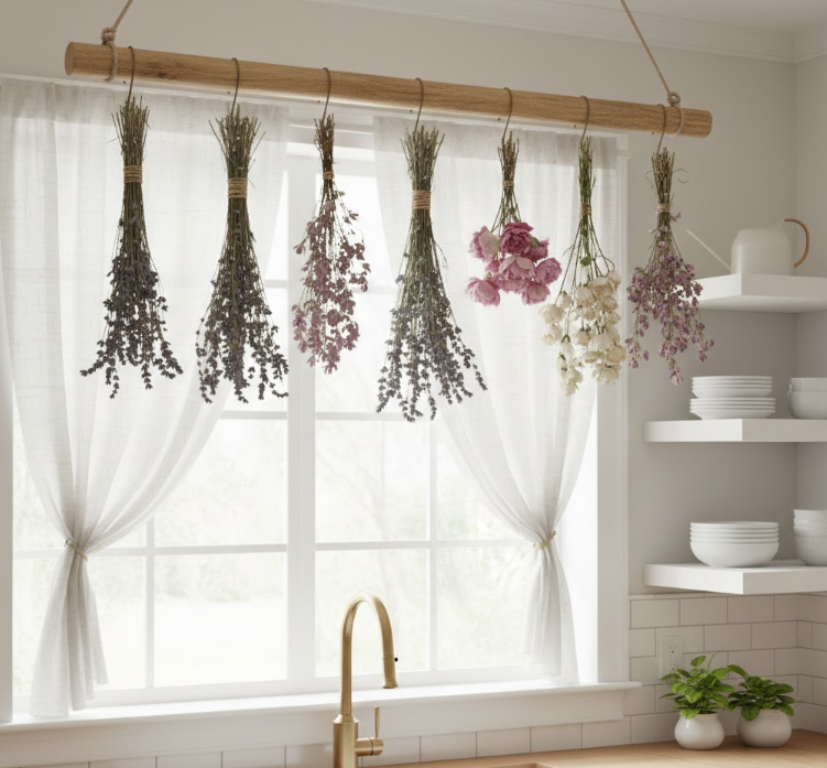  Hanging Dried Flowers