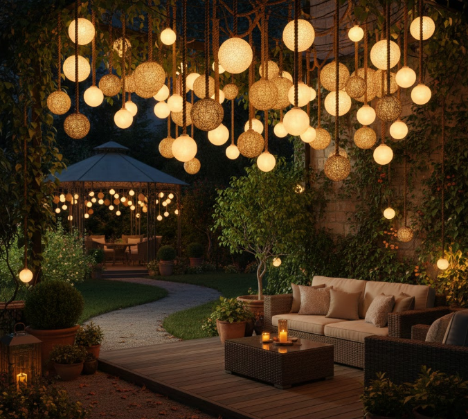 Hanging Light Balls