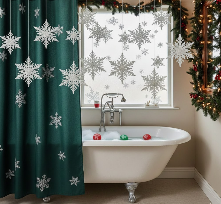 Hanging Snowflake Ornaments