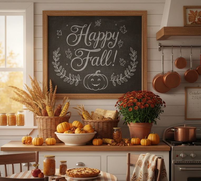 Happy Fall! Chalkboard