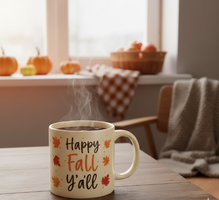 Happy Fall Y’all Mug