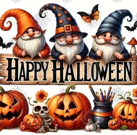 Happy Halloween Gnomes