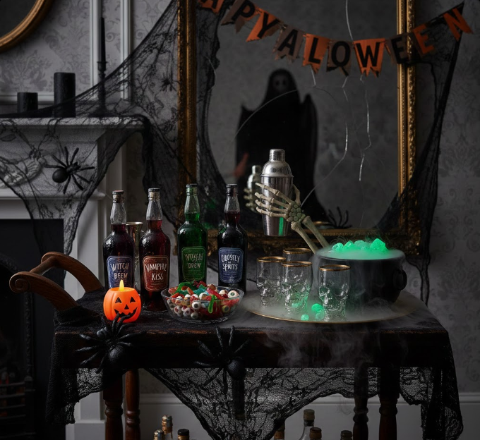 Haunted Bar Cart Goals