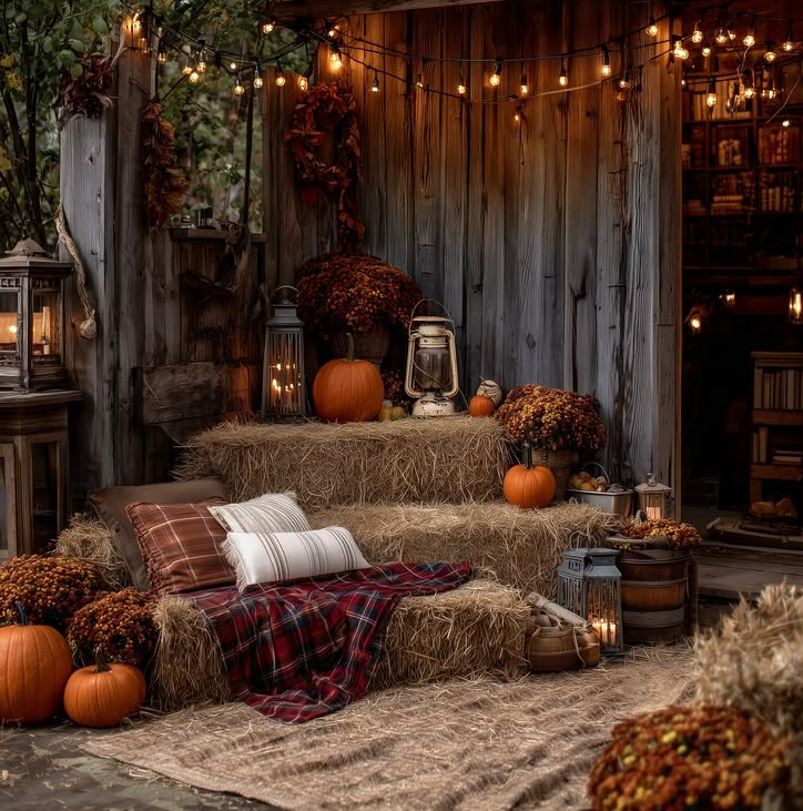 Hay Bales and an Abundant Harvest
