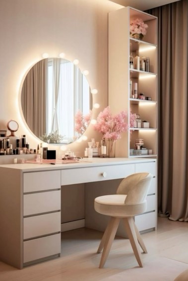 Hollywood-Style Mirror