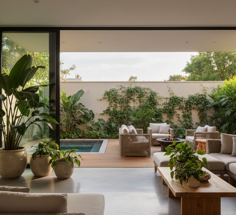 Indoor–Outdoor Seamless Blends