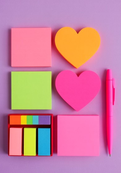 Keep Notes in Colorful Holders