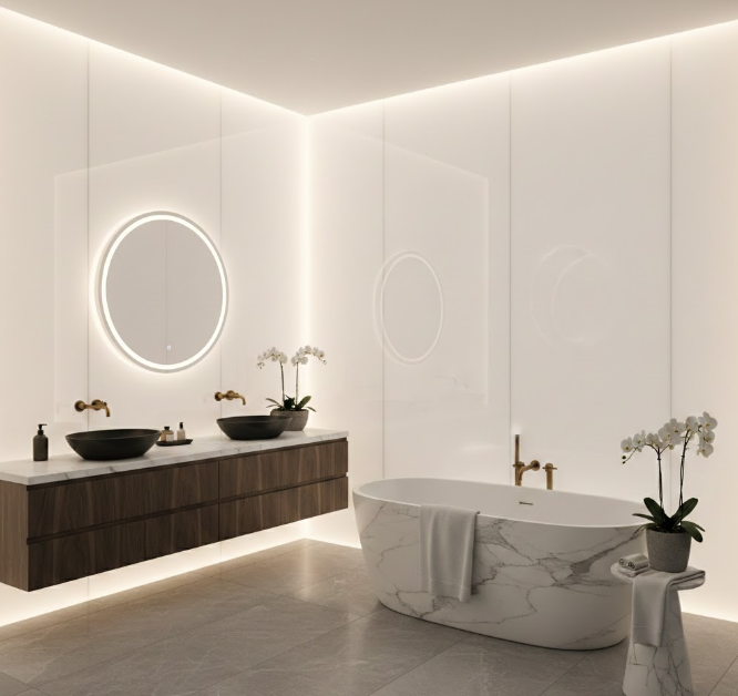 LED Backlit Walls