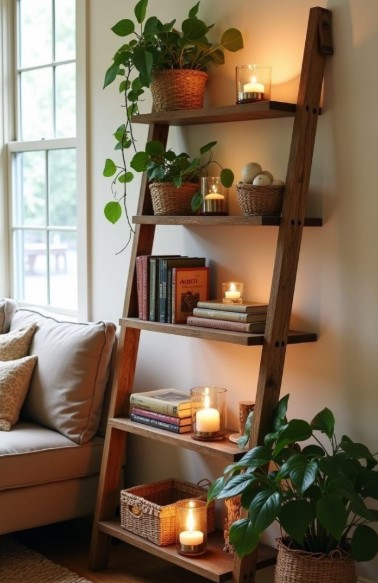 Ladder Shelf