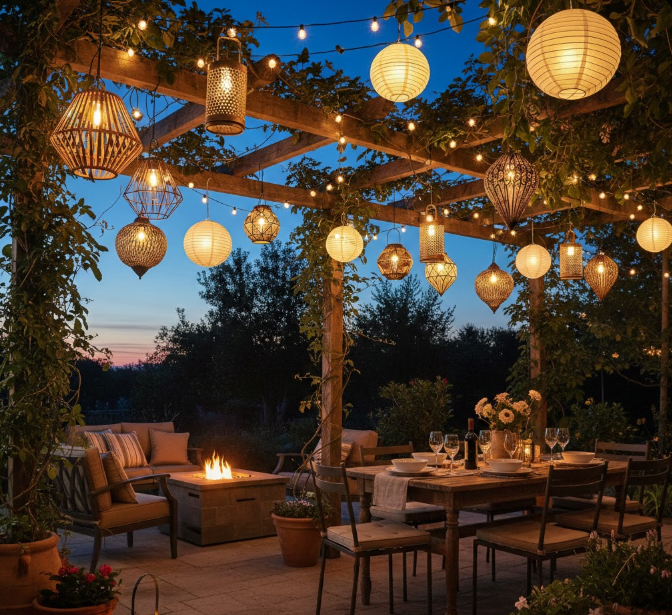 Lantern String Light Covers