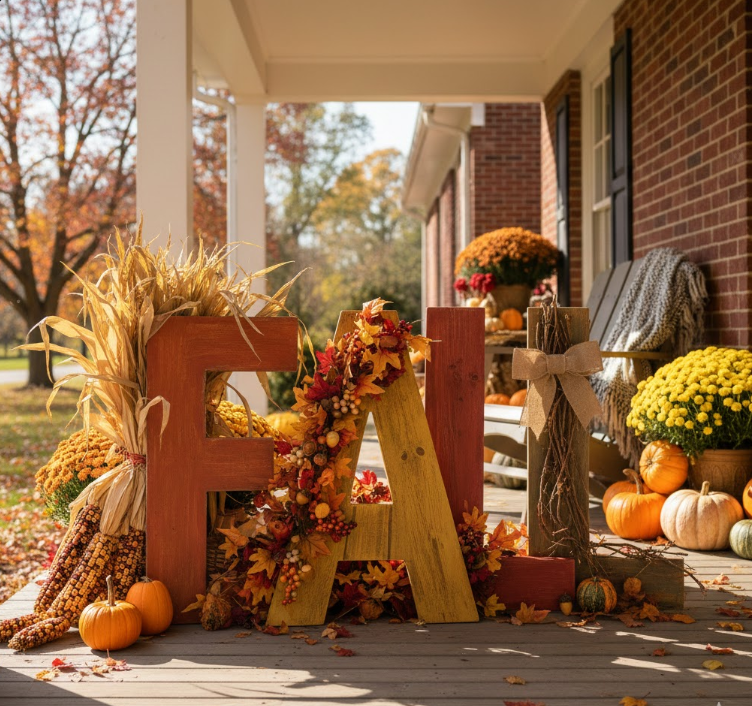 Large FALL Sign
