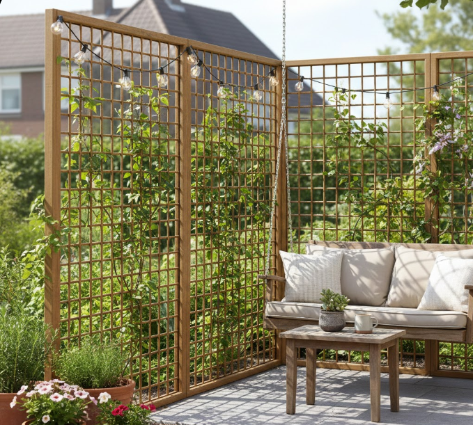  Lattice Privacy Screen