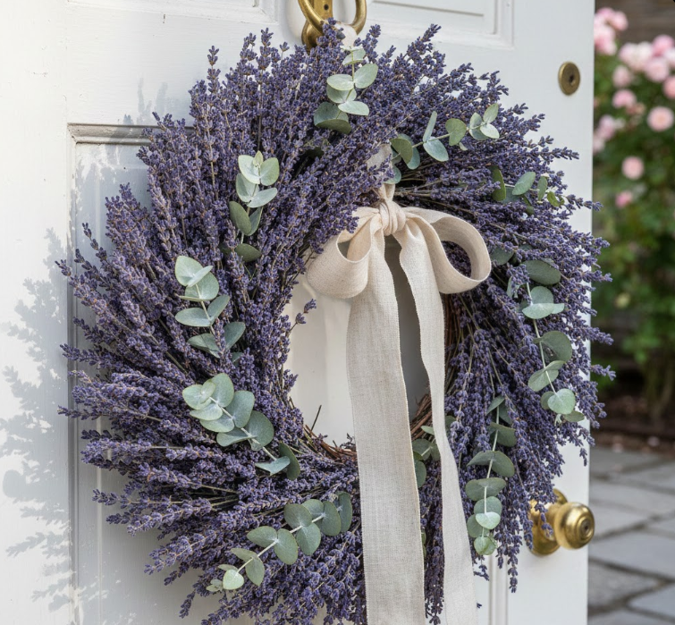 Lavender & Eucalyptus Wreath