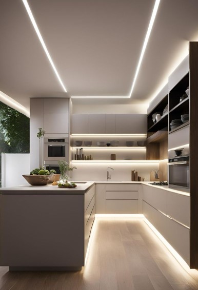 Layered Kitchen Lighting