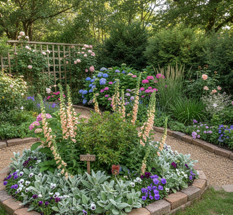 Layered Planting for Depth