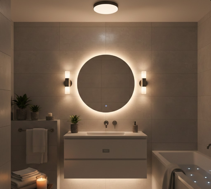  Layered Spa-Style Lighting