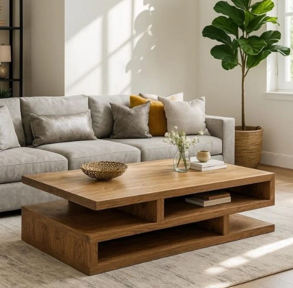 Light Wood Coffee Tables