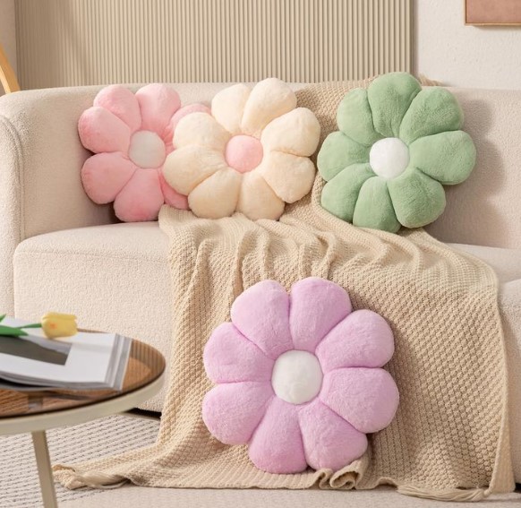 Lightweight Pastel Throw Pillows