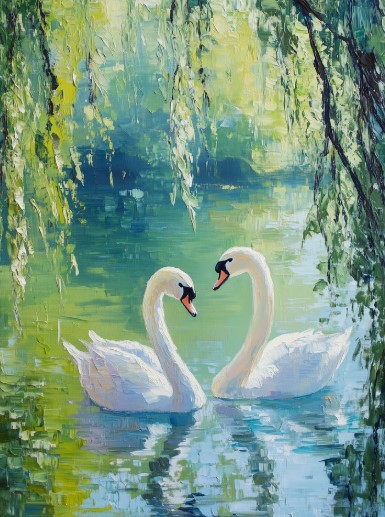 Lively Artwork with Nature Themes