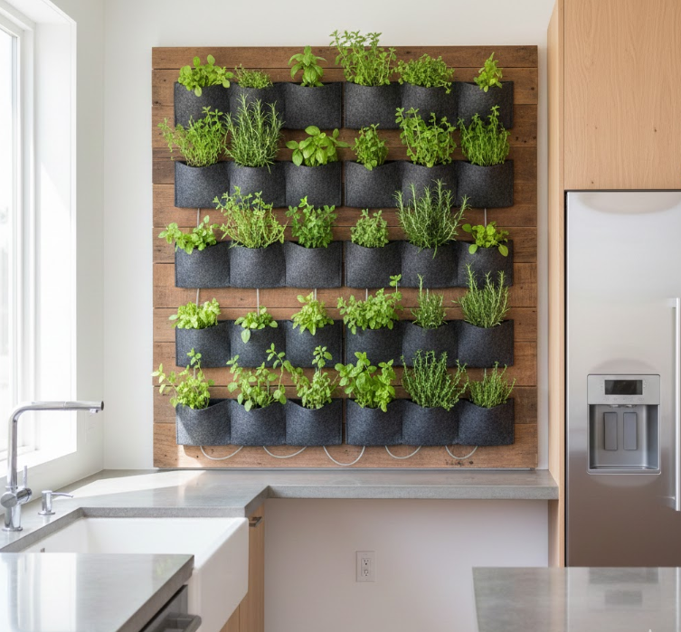 Living Herb Walls