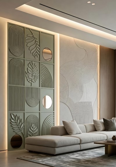 MDF Panel Wall
