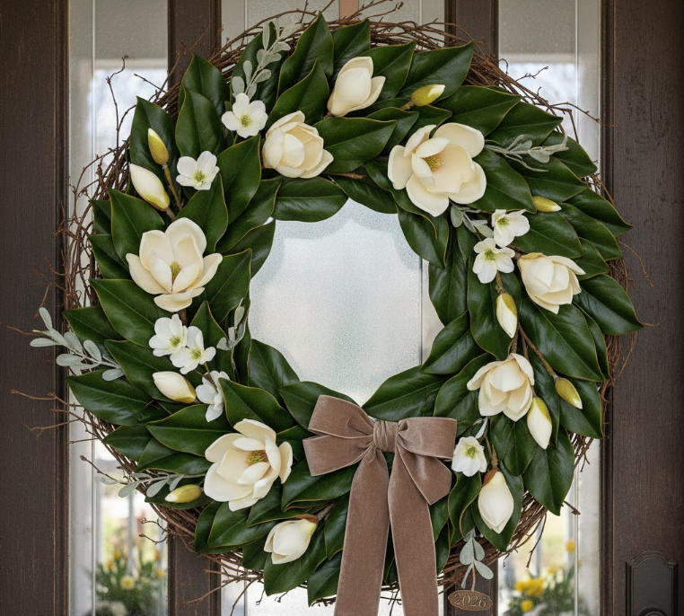 Magnolia Leaf Grandeur