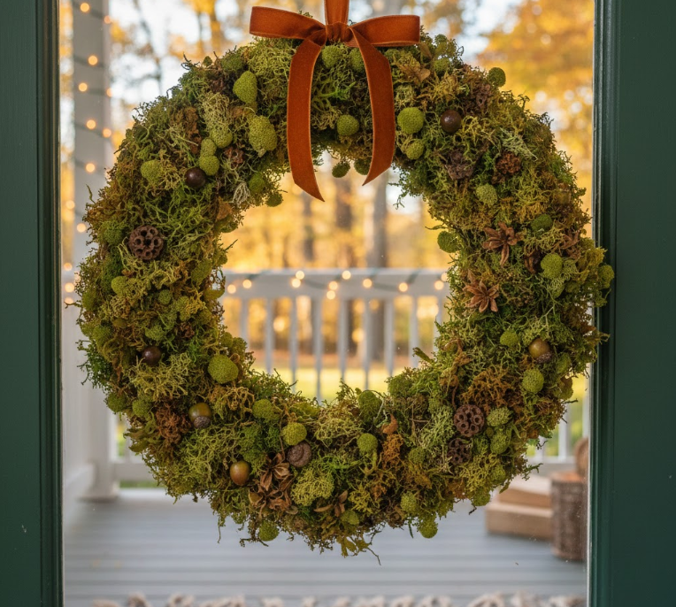 Make a Mossy Wreath