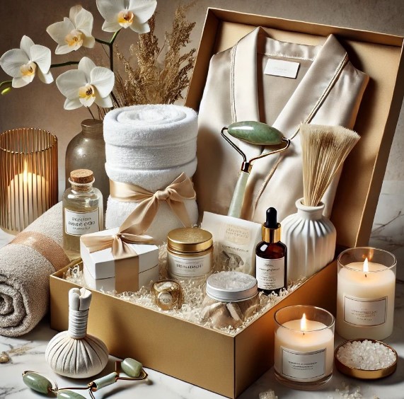 Matching Set of Luxury Bath Products