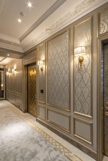 Metallic Accent Wallpaper