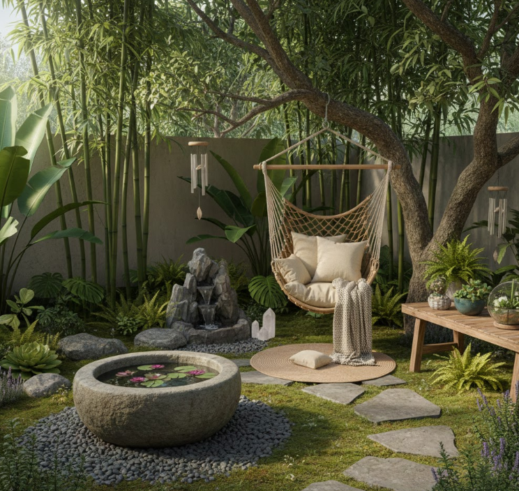 Mindful Garden Corners for Relaxation
