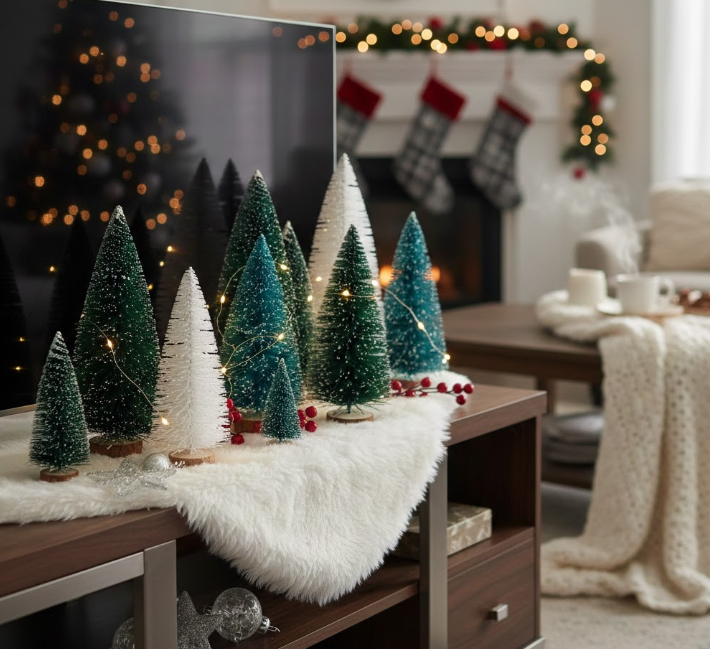 Mini Bottle Brush Trees