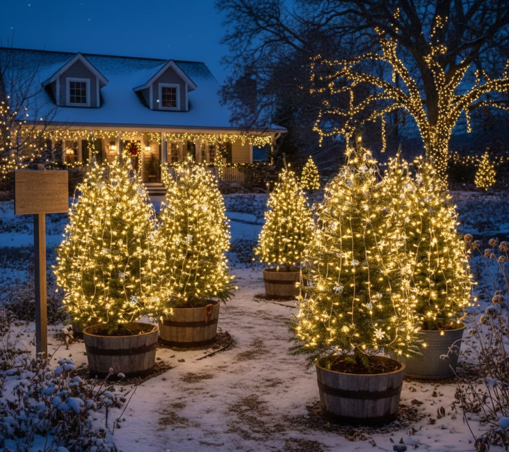 Mini Tree Christmas Lights