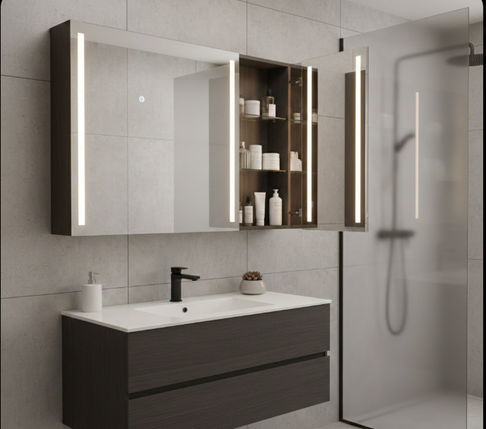 Mirror Cabinets with Depth
