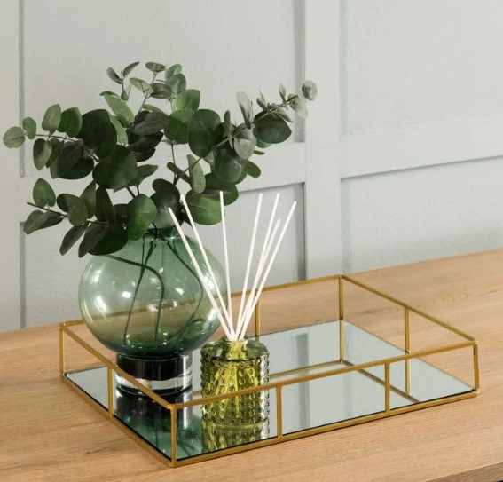 Mirror Tray Reflection