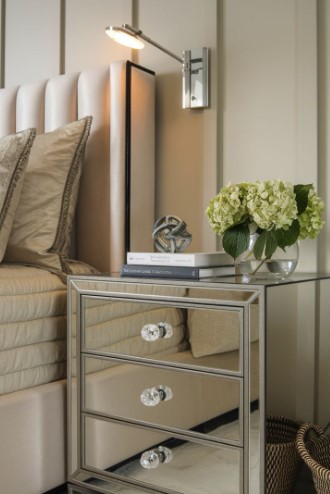 Mirrored Nightstands