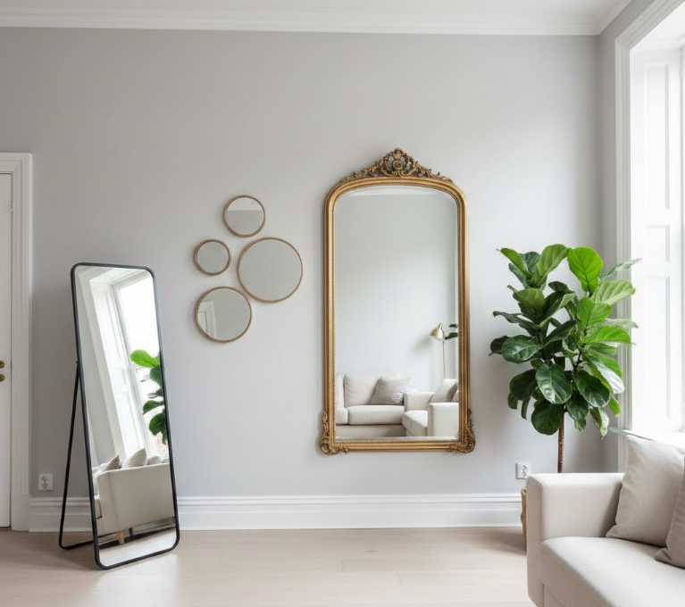 Mirrors to Open the Space