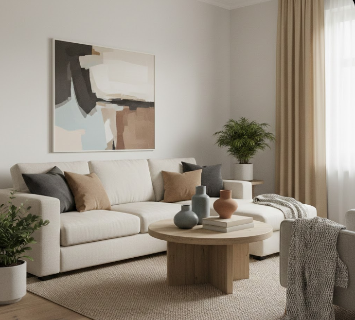 Mix Warm and Cool Neutrals