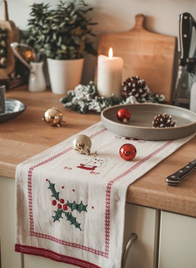 Modern Christmas Countertop