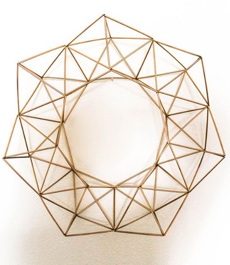 Modern Geometric Wreath