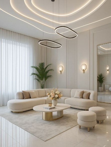 Modern Minimalist Living Room