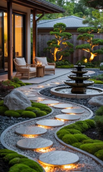 Modern Rock Garden