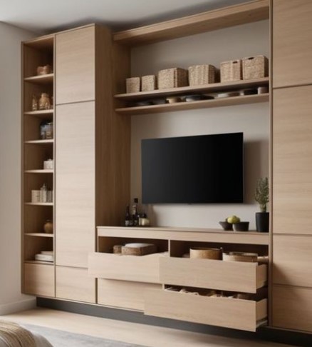 Modular TV Unit with Storage