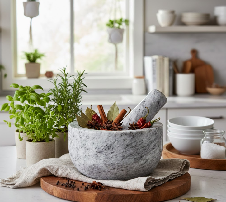 Mortar and Pestle as Functional Art