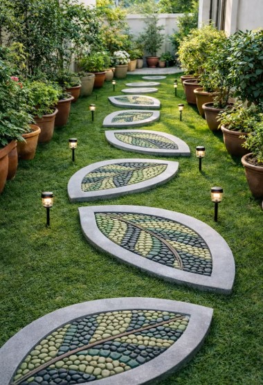 Mosaic Tile Path