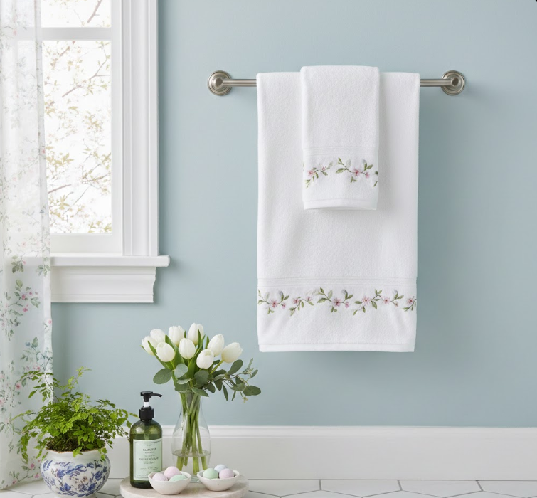  Mount a Brushed Nickel Towel Bar