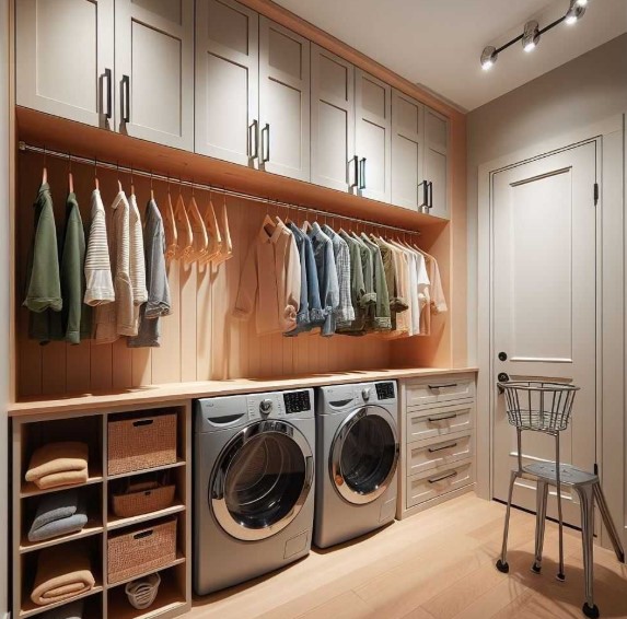 Mudroom + Laundry Combo