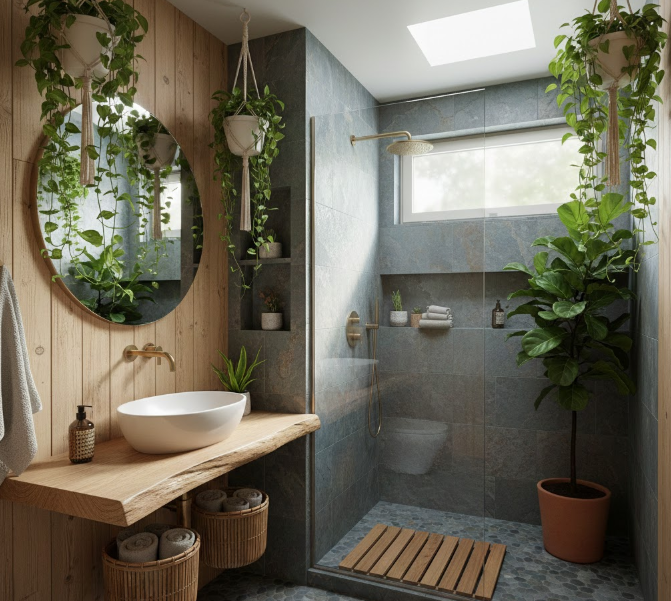  Natural Materials and Greenery
